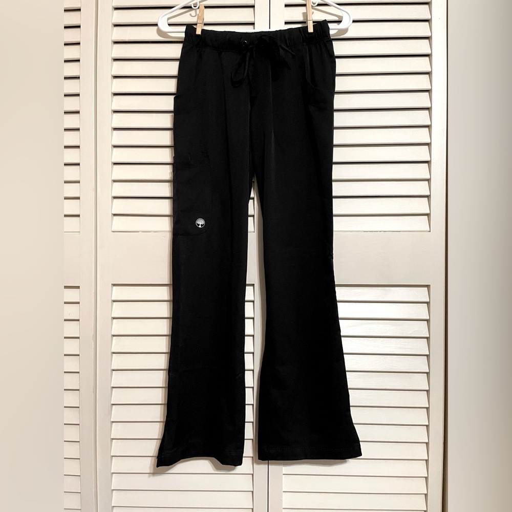Healing Hands XXSP Petite Black Scrub Pants